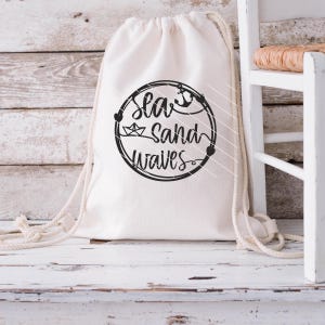 File plotter Sabbia di mare e onde/modello plotter marittimo ed estivo/png svg dxf/estate/vacanze/mare/sabbia/onde/sole/amore per il mare/regalo