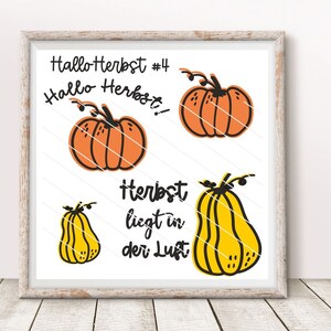 Plottervorlage "HalloHerbst #4! svg png dxf Herbst