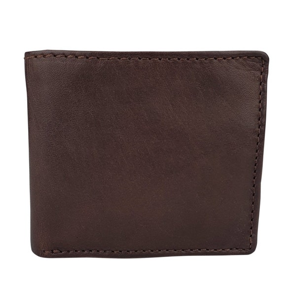 manbefair Small Wallet Kopenhagen Leather dark brown