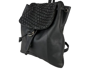 manbefair backpack Rosalie leather black