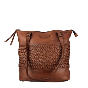 manbefair Shopper Göteborg Leather reddish-brown