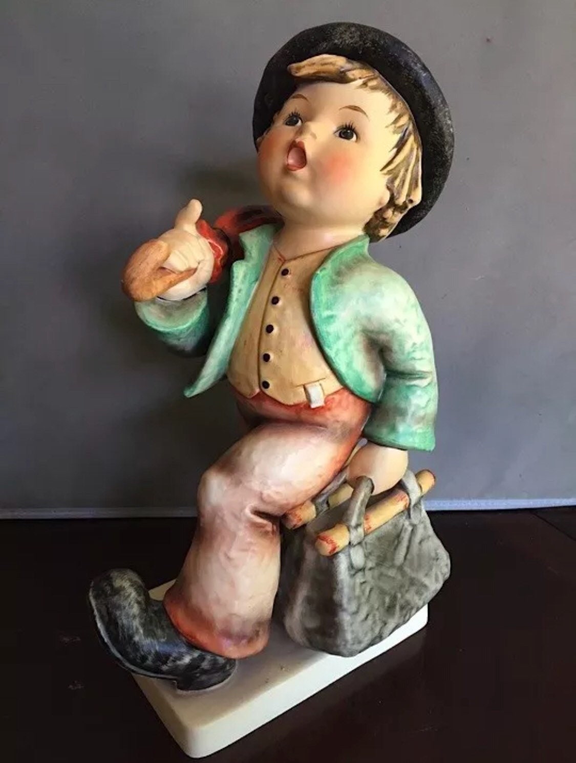 Vintage M.J. Hummel 9 Figurine merry | Etsy