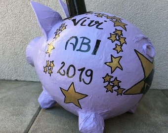 Piggy bank XXL gift graduation money gift graduation exam card box