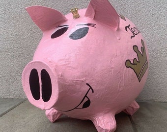 Piggy bank XXL team fund holiday fund Mallorca gift money gift card box