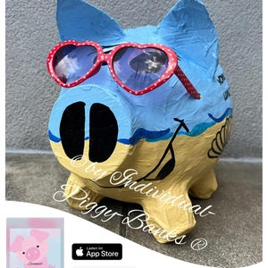 Holiday Fund Piggy Bank Money Gift Birthday Gifts Box Croatia Holiday Travel Fund Birthday Gift Unique Handmade