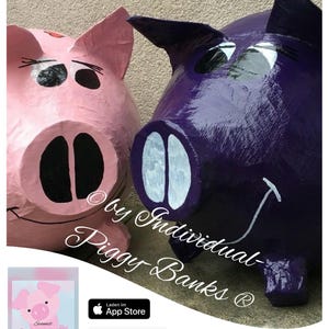 2 salvadanai XXL per soldi, biglietti, buste, colore desiderato, regalo di compleanno, regalo di nozze, club, registratore di cassa, donazione, maialino