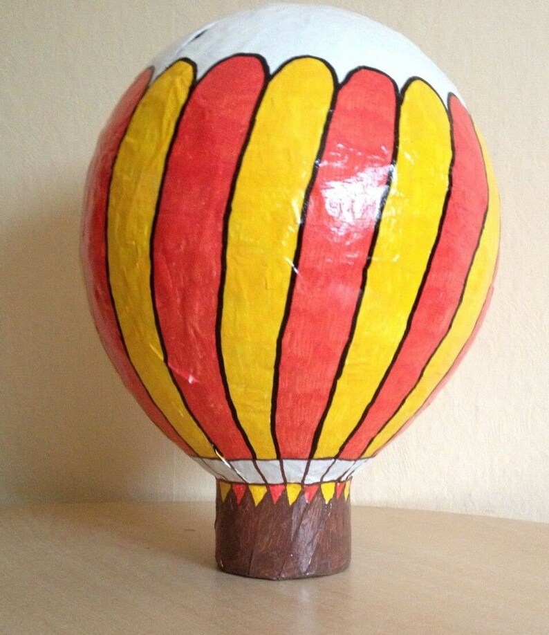 Geldgeschenk Heissluftballon XXL Geschenk Ballonfahrt Hochzeit Etsy
