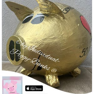 Spaarpot XXL Gouden Bruiloft 50e Huwelijksverjaardag Geld Cadeau Cadeaukaart Doos Bruiloft