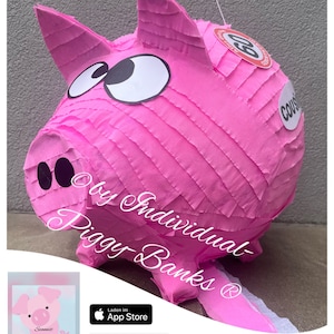 Pinata Pig XXL Piggy Lucky Pig Wedding Birthday Impact Pinata BOX Wedding Gift Birthday Gift