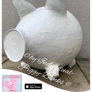 Geldgeschenk Schwein Sparschwein XXL Rohling Hochzeit Geburtstag Briefbox Karten