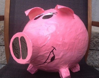 Piggy bank XXL money gift letter box large piggy bank BOX pig wedding desired color unique individual piggy banks personalized