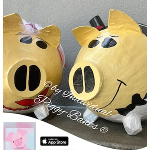 2 salvadanai XXL per sposi, regalo di denaro, cassetta delle lettere, scatola di carte, buste, regalo di nozze, regalo di nozze, regalo di denaro