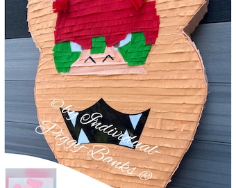 Pinata Bowser Geschenk Geburtstag Kindergeburtstag Einschulung Geschenke Box