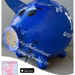 Salvadanaio XXL pig club fondo Taekwondo Karate denaro scatola di carte regalo donazioni