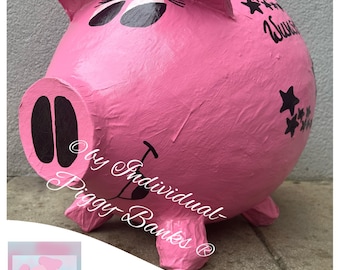 Piggy bank XXL gift 60th birthday money gift card box stars letter box money gift box envelope box birthday gift