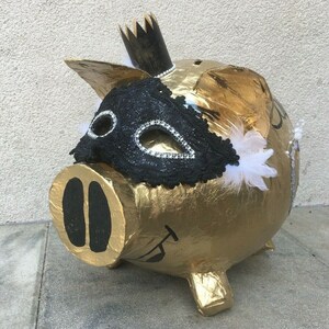 Sparschwein XXL Sweet 16 gold Geschenk 16 Geburtstag Geldgeschenk Kartenbox Bild 7