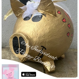 Salvadanaio XXL regalo denaro Nozze d'oro cassetta delle lettere scatola delle carte busta scatola regalo soldi per buste regalo per le nozze d'oro