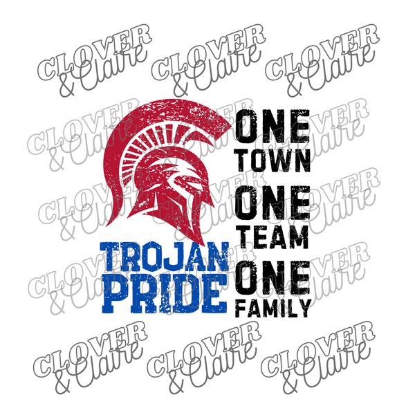Jenks Svg Small Town Trojan Png - Etsy