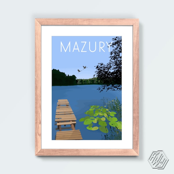 Plakat Mazury