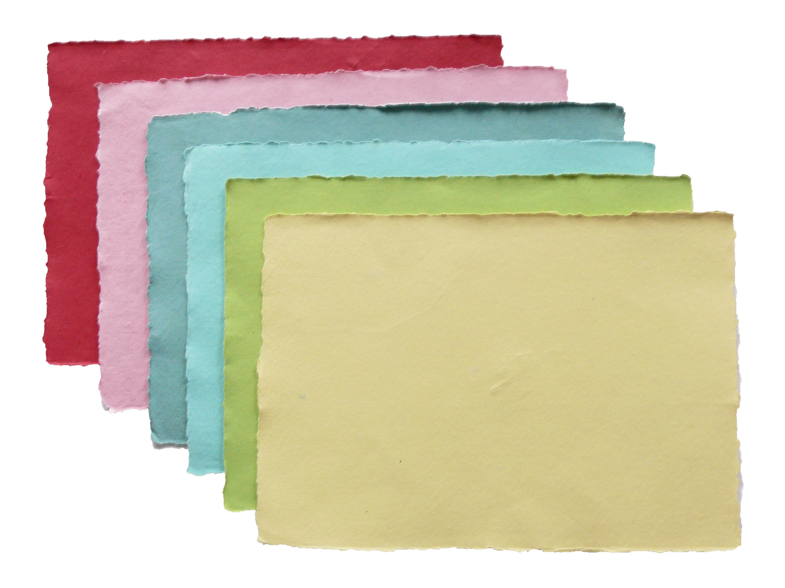 12 Sheets Handmade Paper A4 Handmade Paper Craft Paper Etsy