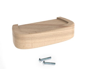 Oak Wooden Handle Set U-2009XS | Cabinet Pull | Modern kitchen hardware | Dresser Drawer Handle | 96-240 mm 3,8-9" inches