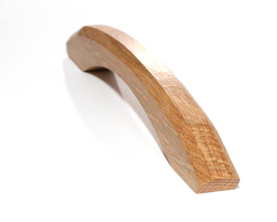 Wooden Handles U 0914 Rustic Cabinet Handle Contemporary Drawer