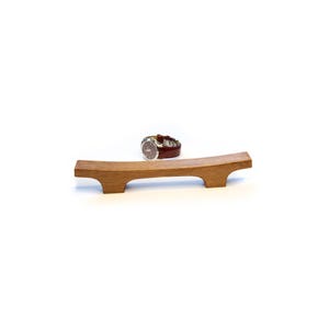 Japandi Style Wooden Handle OSAKA Toskana Solid Oak Furniture Handle for Cabinets Wardrobes Handmade Drawer Pulls Fits IKEA