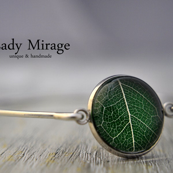 Real Leaf Bracelet