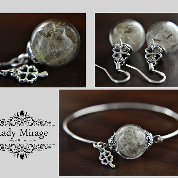 SPECIAL OFFER "Real Dandelion" Jewelry Set