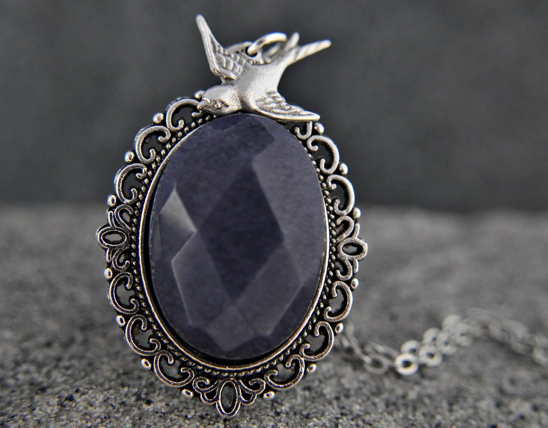 【U LAN】24SS★ [LAN ARCHIVE] Ocean Blue Eyes Necklace 925 sterling silver blue ocean wave necklace – Coastal Sea