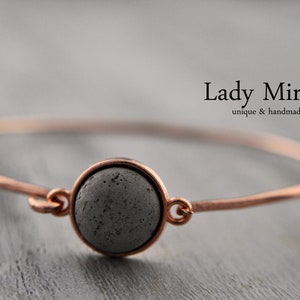 BESTSELLER Concrete Bangle Rose Gold image 1