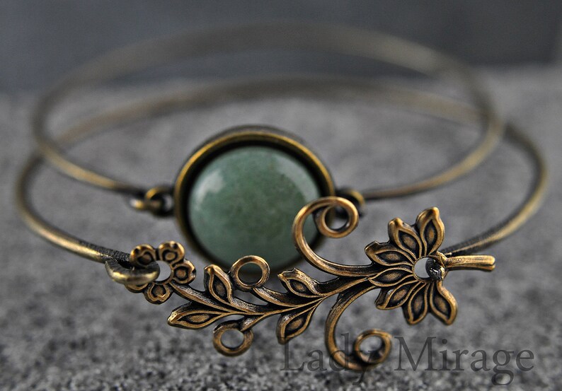 Spring dream Set of 2 Bangle Bracelet image 1