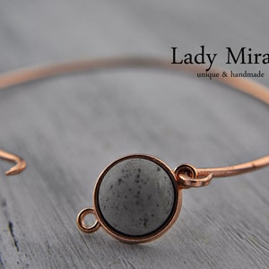 BESTSELLER Concrete Bangle Rose Gold image 2