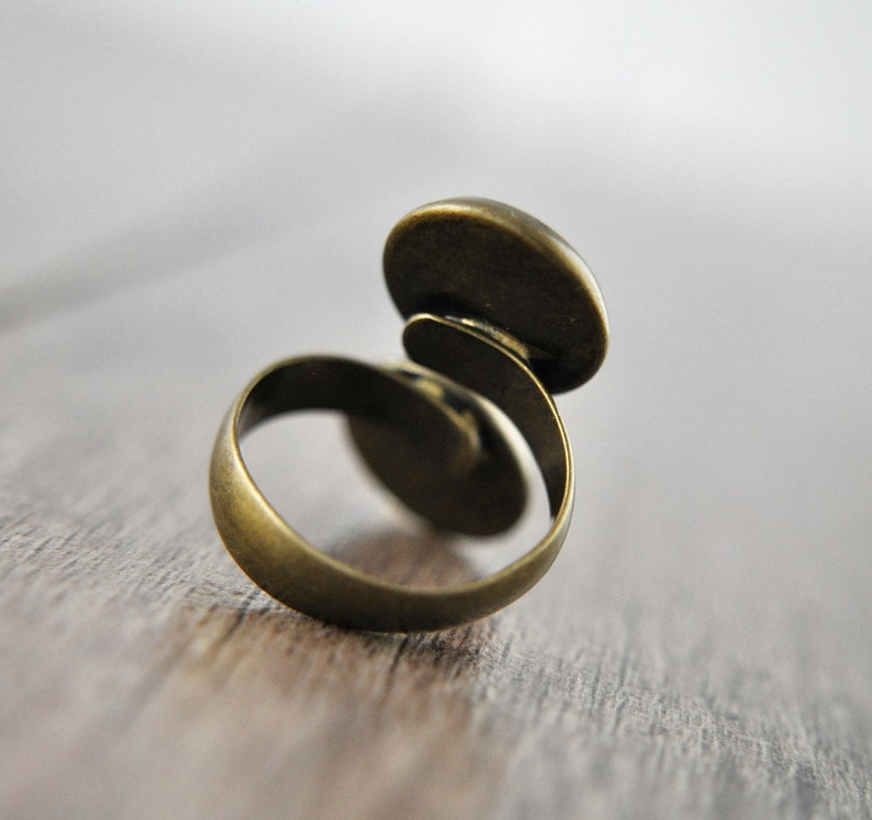 Leather Double Ring
