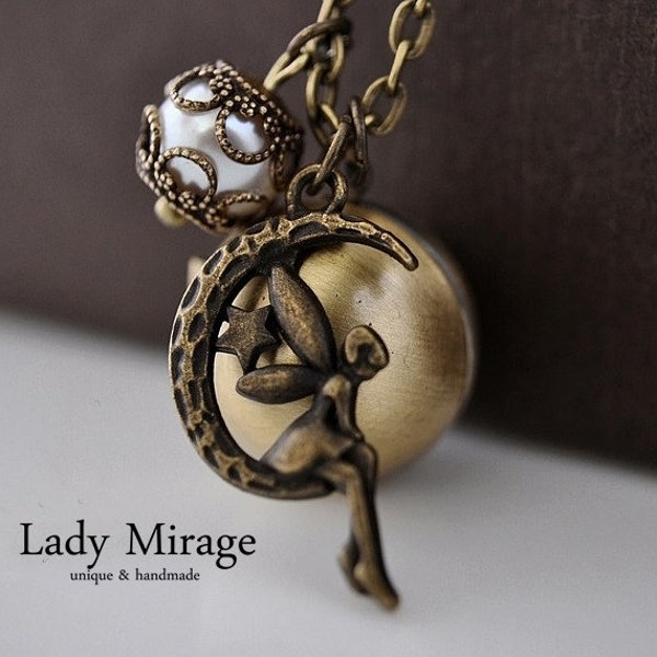 Fairy  Photo Locket Necklace