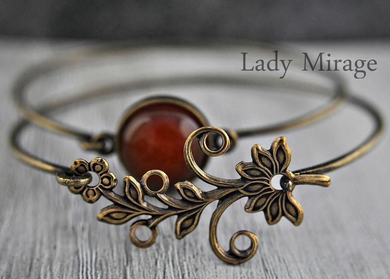 Autumn Dream Set of 2 Bangle Bracelet image 1