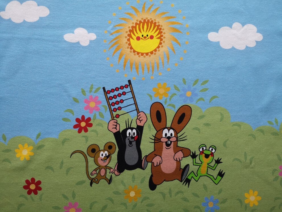 Der kleine maulwurf stoff