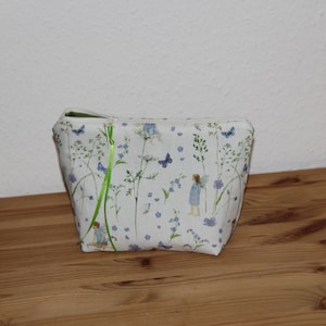 Kosmetiktäschchen acufactum, Elfe blau