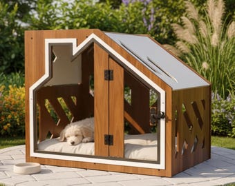 Wooden houses for dogs and cats / pet furniture