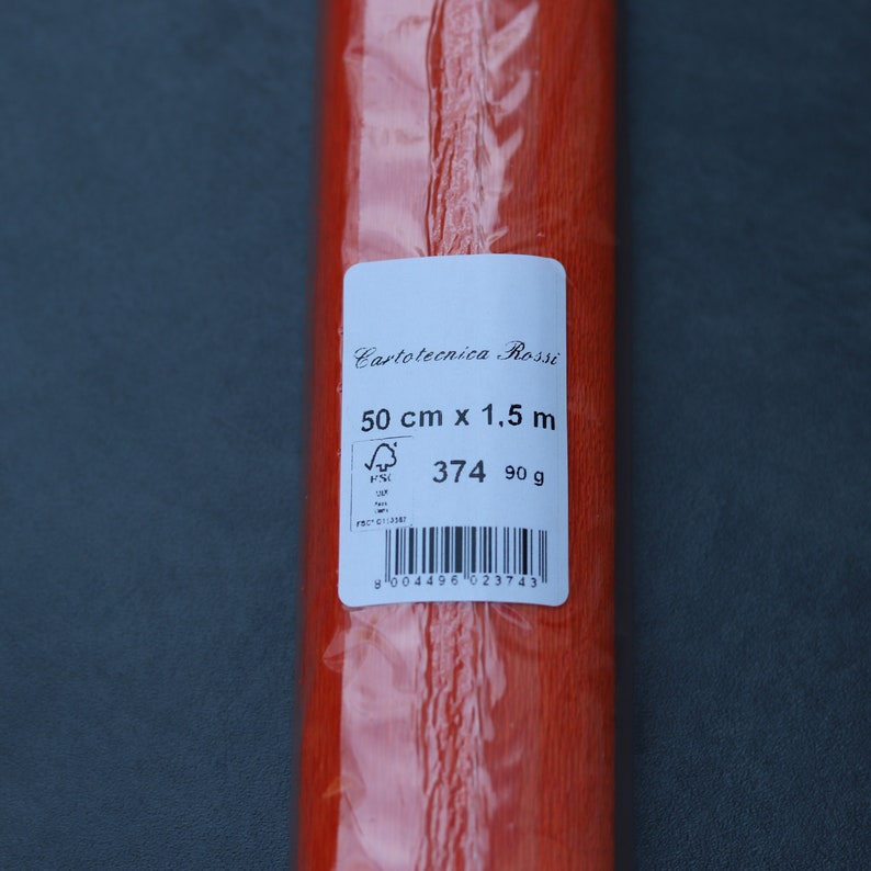 Italian crepe paper 90g Cartotecnica Rossi extra extendable No 374