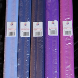 Italienisches Krepppapier 60g Cartotecnica Rossi Blau & Lila