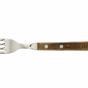 Steak knife, steak fork, steak cutlery set Jumbo from Tramontina personal engraving with name image 5