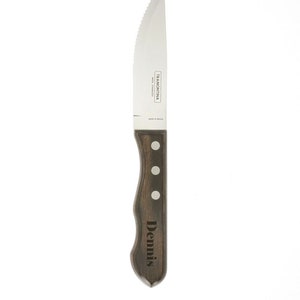 Steak knife, steak fork, steak cutlery set Jumbo from Tramontina personal engraving with name image 8