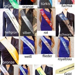 Personalized sash for any event image 7