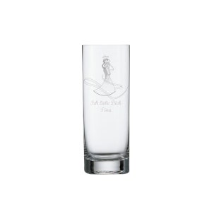 Vaso de zumo, vaso de agua, vaso para trago largo con grabado personalizado, 350 ml