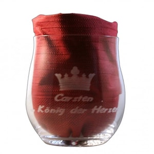 Whiskey glass Whiskey glass mouth-blown crystal glass with your personal engraving ideal for Christmas, birthday any occasion