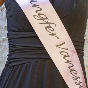 Personalized sash for any event image 2
