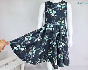 Ab 36,90 Euro: Kleid, Sommerkleid, Mädchenkleid, Drehkleid