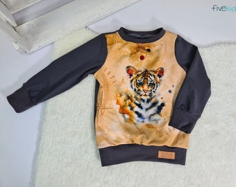 Ab 22,90 Euro: Langarmshirt Pulli Pullover Tiger
