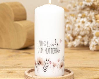 Mother's Day Candle | Happy Mother's Day | Gift for Mom | Mother's Day Gift | Candle with Greeting Card & Gift Box